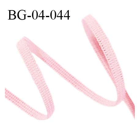 Droit fil à plat 4 mm spécial lingerie et couture du prêt-à-porter polyester couleur rose grande marque fabriqué en France