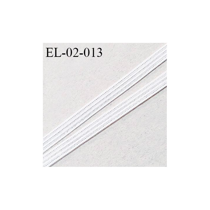 Elastique 2 mm spécial lingerie et couture couleur écru grande marque fabriqué en France élastique très souple