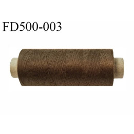 Bobine 500 m fil Polyester n° 120  par 5 bobines 42 cts pièce par 10 bobines 34.5 cts pièce