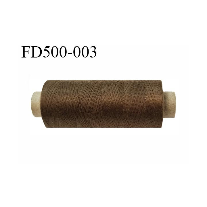 Bobine 500 m fil Polyester n° 120  par 5 bobines 42 cts pièce par 10 bobines 34.5 cts pièce