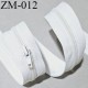 Déstockage Fermeture zip au mètre couleur naturel largeur 27 mm largeur du zip nylon 5 mm 2 curseurs pour 1 mètre