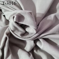 Tissu coton jersey spécial lingerie fond de culotte marron glacé largeur 155 cm poids m2 135 gr prix 10 cm de long par 155 cm