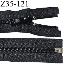 Fermeture 35 cm couleur noir séparable largeur 3.2 cm zip nylon largeur 6.5 mm longueur 35 cm prix à la pièce