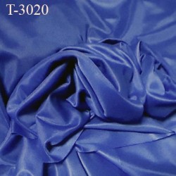 Tissu doublure très haut de gamme largeur 160 cm couleur bleu roi prix pour 10 cm de long et 160 cm de large