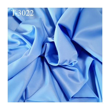 Tissu maillot de bain bleu ciel lycra élasthanne largeur 90 cm 280 grs au m2 prix pour 10 centimètres de longueur