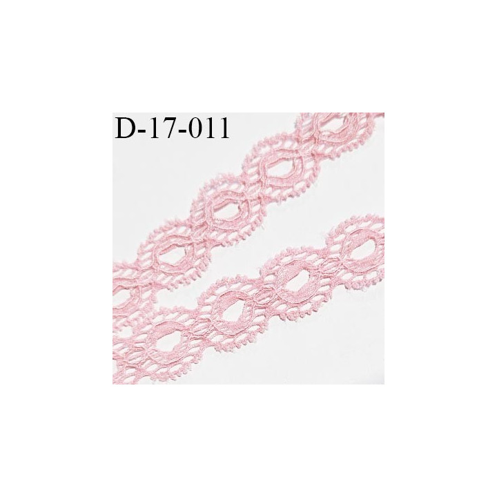 Dentelle 17 mm haut de gamme extensible couleur rose anglais dentelle fine largeur 17 mm prix au mètre