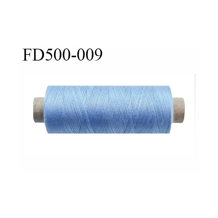 Destockage Bobine 500 m fil Polyester n° 120 couleur bleu 500 mètres bobiné en  France