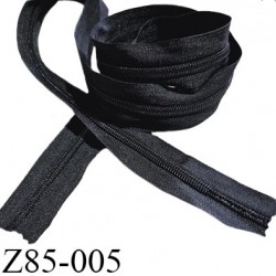 Fermeture zip 83 cm sans curseur couleur noir largeur 3.2 cm glissière nylon largeur 6.5 mm longueur 83 cm vendu sans curseur