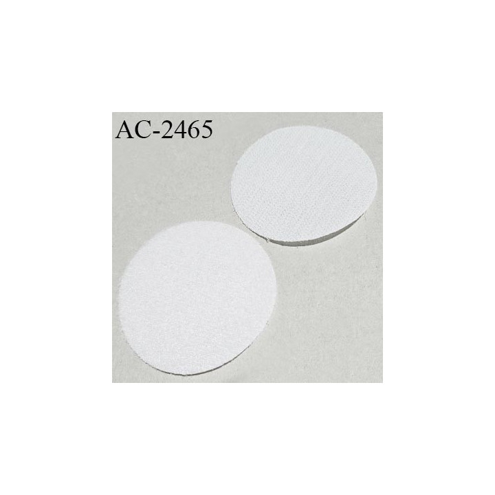 Scratch style velcro couleur blanc diamètre 7 cm prix pour une pièce composée de deux éléments