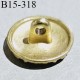 Bouton 15 mm en métal couleur or avec motif fleur diamètre 15 mm prix à l'unité
