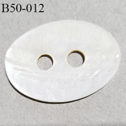 Bouton nacre 50 mm haut de gamme 2 trous largeur 50 mm hauteur 34 mm  épaisseur 3.5 mm prix à la pièce