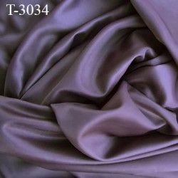 Tissu doublure très haut de gamme largeur 175 cm couleur aubergine prix pour 10 cm de long et 175 cm de large