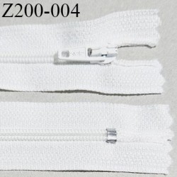 Fermeture zip 280 cm non séparable haut de gamme couleur naturel largeur 2.4 cm glissière moulée séparable longueur 280 cm