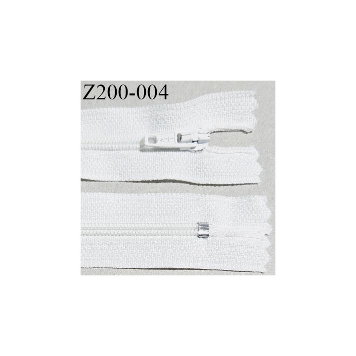 Fermeture zip 280 cm non séparable haut de gamme couleur naturel largeur 2.4 cm glissière moulée séparable longueur 280 cm