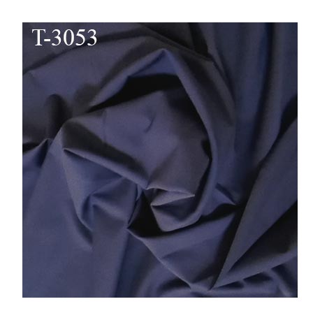 Tissu lycra élasthanne bleu très haut de gamme 240 gr au m2 largeur 140 cm prix pour 10 cm de longueur et 140 cm de large