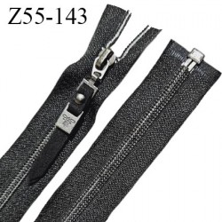 Fermeture zip 53 cm séparable avec curseur motif libellule longueur de la zip 53 cm largeur 5 mm prix à l'unité
