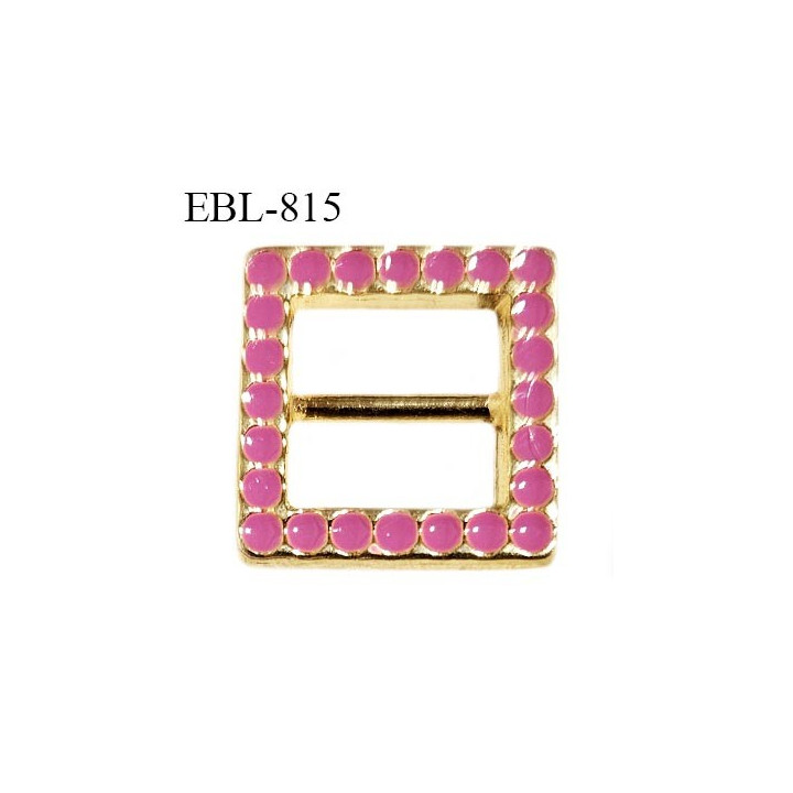 Réglette 10 mm de réglage de bretelle pour soutien gorge et maillot de bain couleur métal or et rose prix à l'unité