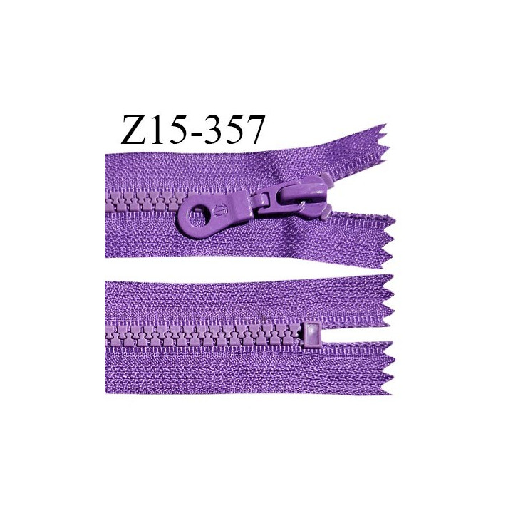 Fermeture zip 15 cm non séparable couleur violet largeur 3 cm zip nylon couleur gris longueur 15 cm largeur 6 mm prix à la pièce
