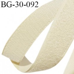 Scratch type velcro 30 mm à coudre couleur beige largeur 30 mm les 2 faces prix au mètre vous prenez la longueur que vous voulez