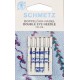 Aiguille schmetz 80/12 DOUBLE EYE NEEDLE 705 DE 80/12 la boite de 5 aiguilles