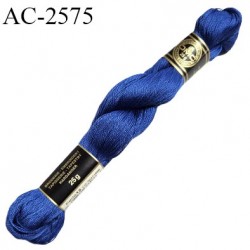 Echevette de coton perlé DMC 100% coton n°12 couleur bleu océan prix pour une échevette de 25 g soit environ 300 mètres