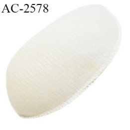 Epaulette mousse largeur 13 cm longueur 15 cm épaisseur de 5 mm couleur naturel prix à la pièce