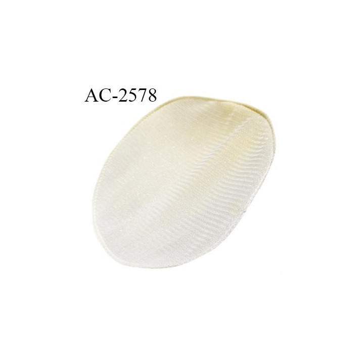 Epaulette mousse largeur 13 cm longueur 15 cm épaisseur de 5 mm couleur naturel prix à la pièce