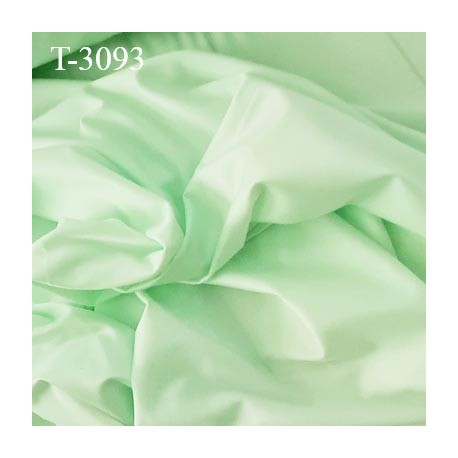 Tissu maillot de bain vert haut de gamme lycra élasthanne largeur 92 cm 260 grs au m2 prix pour 10 centimètres de longueur