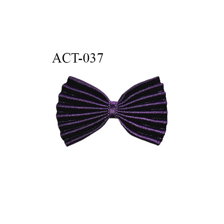 Noeud lingerie 36 mm couleur violet largeur 36 mm hauteur 24 mm prix à la pièce