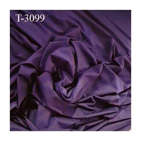 Tissu lycra élasthanne aubergine très haut de gamme 190 gr au m2 largeur 175 cm prix pour 10 cm de longueur et 175 cm de large