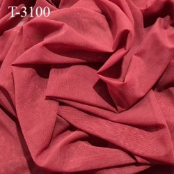 Powernet spécial lingerie extensible couleur rouge cerise haut de gamme largeur 150 cm prix pour 10 cm longueur