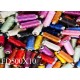 EXCEPTIONAL 10 spools of 500 m thread sewing machine and hand thread polyester 120 random colors bobbled in France