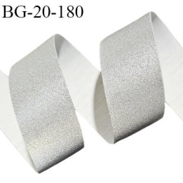 Bande réfléchissante à coudre 20 mm galon ruban couleur argent réfléchissant largeur 20 mm épaisseur 0.3 mm prix au mètre