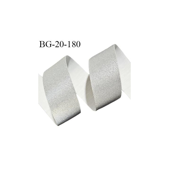 Bande réfléchissante à coudre 20 mm galon ruban couleur argent réfléchissant largeur 20 mm épaisseur 0.3 mm prix au mètre