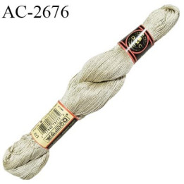 Echevette de coton perlé DMC 100% coton n°8 couleur ficelle dégradé prix pour une échevette de 25 g soit environ 200 mètres