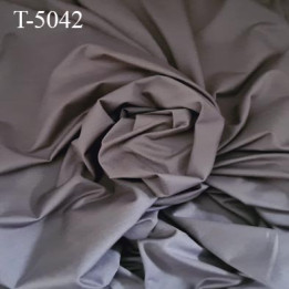 Tissu lingerie et sport haut de gamme tissu fin lycra élasthanne couleur gris foncé largeur 180 cm 125 grs au m2