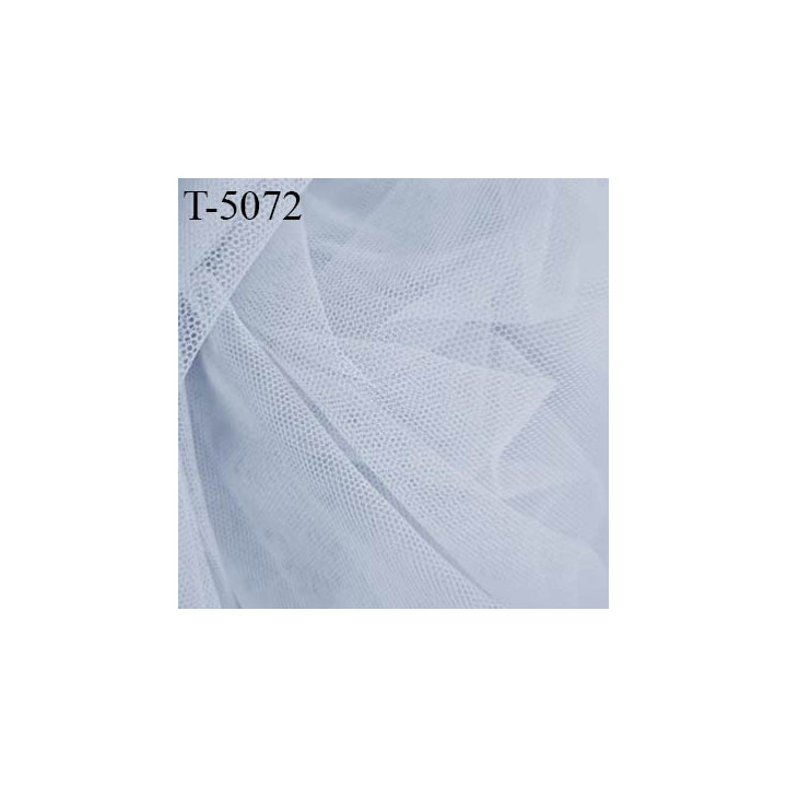 Marquisette tulle spécial lingerie haut gamme couleur gris clair largeur 140 cm prix pour 10 cm 100 % polyamide
