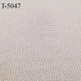 Tissu lingerie non extensible couleur chair avec motifs bulles poids au m 2 200 grs largeur 180 cm