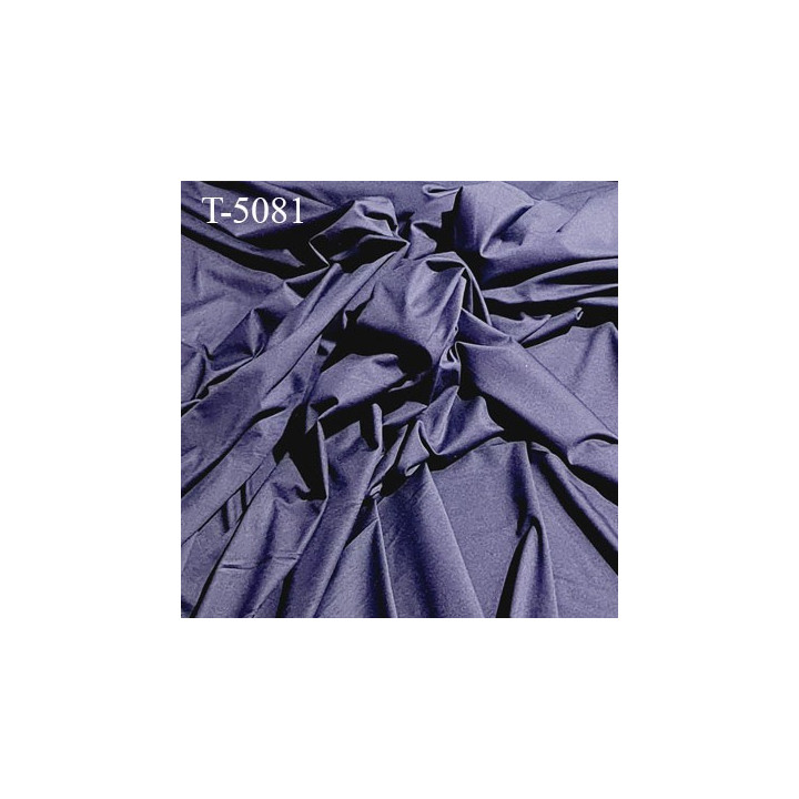 Tissu lycra élasthanne bleu ancre haut de gamme 155 gr au m2  prix pour 10 centimètres de longueur et 180 cm de large