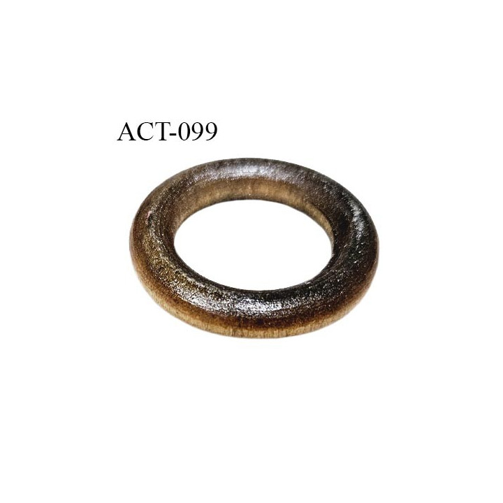 Anneau 19 mm en bois largeur intérieure 19 mm largeur extérieure 30 mm prix à la pièce