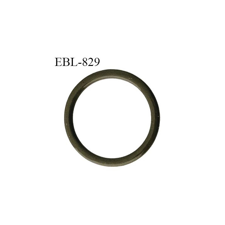 Anneau de réglage 13 mm en pvc couleur vert kaki diamètre intérieur 13 mm épaisseur 2 mm prix à l'unité