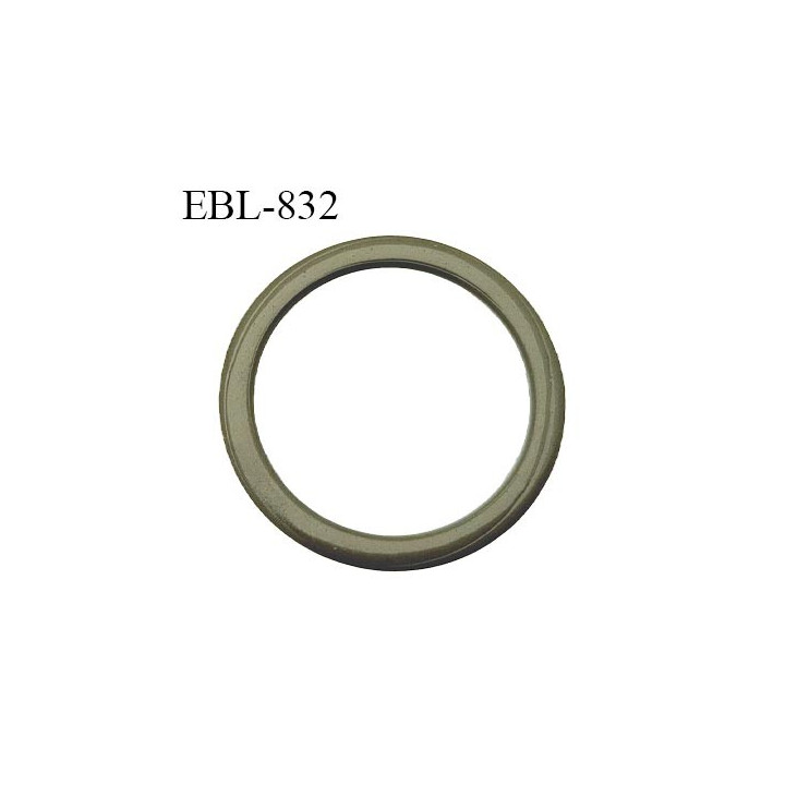 Anneau de réglage 16 mm thermolaqué couleur vert kaki diamètre intérieur 16 mm diamètre extérieur 18 mm