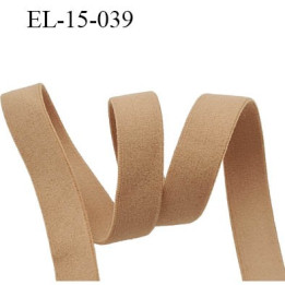 Elastique 15 mm bretelle et lingerie  couleur chair forte élasticité largeur 15 mm  prix au mètre