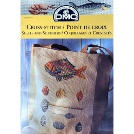 DMC point de croix  COQUILLAGES ET CRUSTACES livret