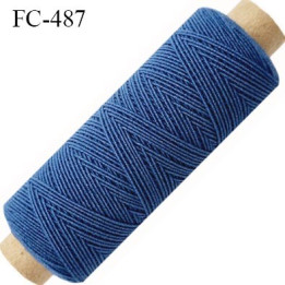  bobine de fil élastique fronceur ou à smock gomme lycra polyamide rose  longueur de la bobine 100 mètres diamètre 0.05 mm 
