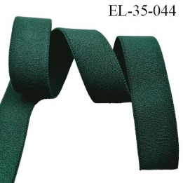 élastique 35 mm spécial lingerie, sport  caleçon ou bord côte fabriqué en France rouille bleu marine lurex cuivre prix au mètre