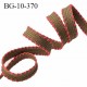 biais galon ruban couleur blanc largeur 11 mm vendu au mètre