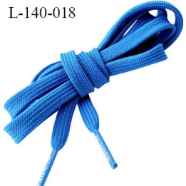Lacet plat 140 cm couleur rouge largeur entre 8 et 10 mm longueur 140 cm embout gainé prix pour une paire