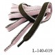 Lacet plat 140 cm couleur rouge largeur entre 8 et 10 mm longueur 140 cm embout gainé prix pour une paire