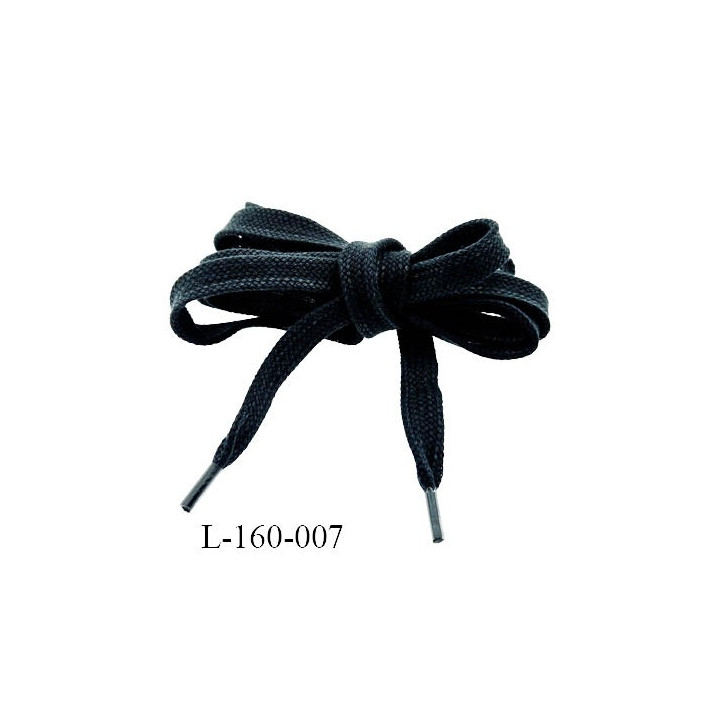 Lacet plat 140 cm couleur rouge largeur entre 8 et 10 mm longueur 140 cm embout gainé prix pour une paire